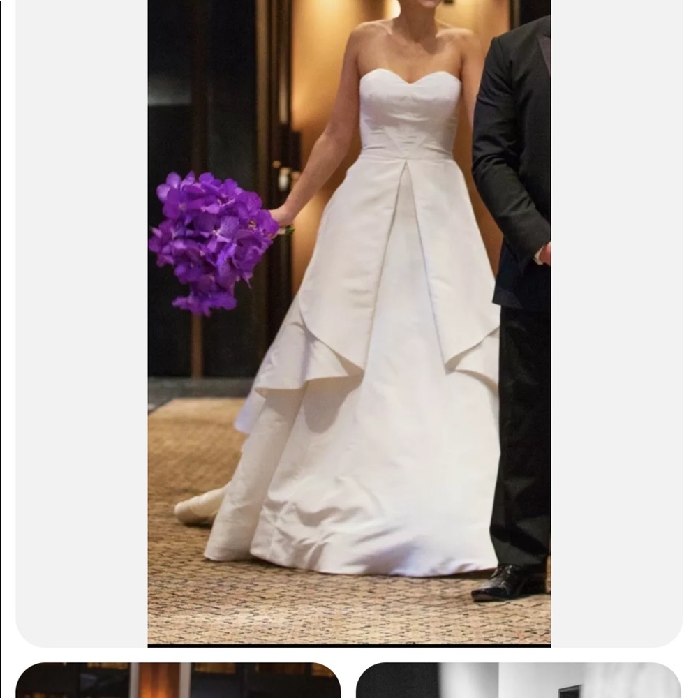 Oscar de la Renta Annabelle size 4 wedding dress